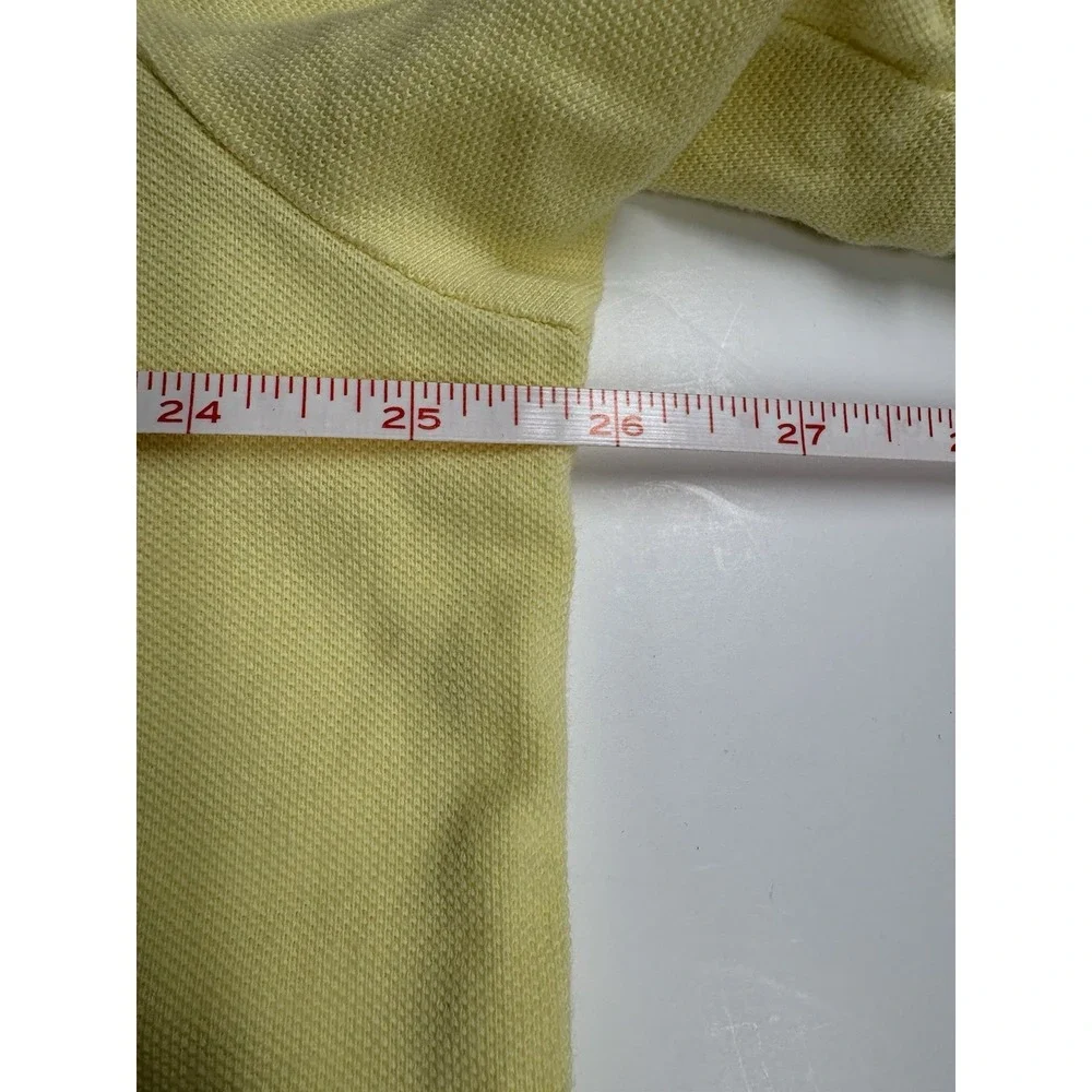 Ralph Lauren Polo Mens Classic Fit Solid Yellow Short Sleeve Size XXL